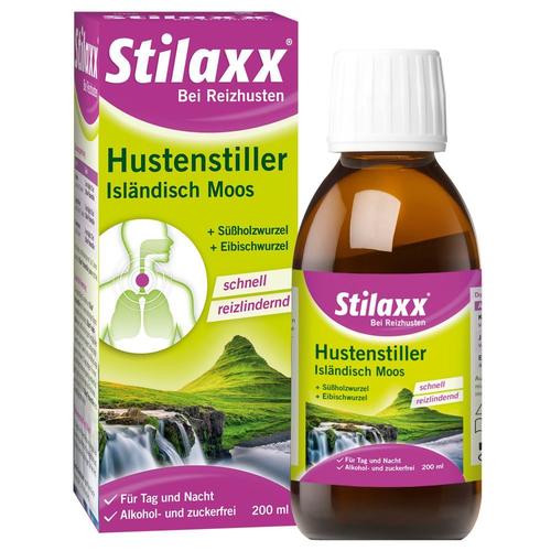 Stilaxx Hustenstiller Isländisch Moos Erwachsene 200 ml Sirup