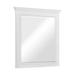 Charlton Home® Dansby Dresser Mirror Wood in White | 39.02 H x 35 W x 2.01 D in | Wayfair 74BA76EE6974493299BB91569E22E1EC