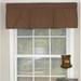 Millwood Pines Laney Pleated 42" Window Valance 100% Cotton in Brown/White | 15 H x 42 W x 2 D in | Wayfair 963C9246BB504CD8AB4A47909354C287