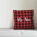 The Holiday Aisle® Charmaine Mr. Nice in Buffalo Check Plaid Throw Pillow Polyester/Polyfill | 18 H x 18 W in | Wayfair