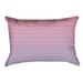 Latitude Run® Avicia Art Deco Lumbar Pillow Linen in Pink/Blue | 14 H x 20 W in | Wayfair 455C144F7FC34570B137B8E445982DAD