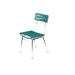 Innit Hapi Indoor/Outdoor Handmade Dining Chair Metal in Green/Gray/Blue | 32 H x 17 W x 20 D in | Wayfair i20-03-09