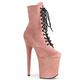 Pleaser FLAMINGO-1020FS B. Pink Faux Suede/B. Pink Faux Suede