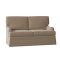 Duralee Shefield 62" Loveseat Other Performance Fabrics in Brown | 37 H x 62 W x 36 D in | Wayfair WPGOS1403-029.DU15917-434