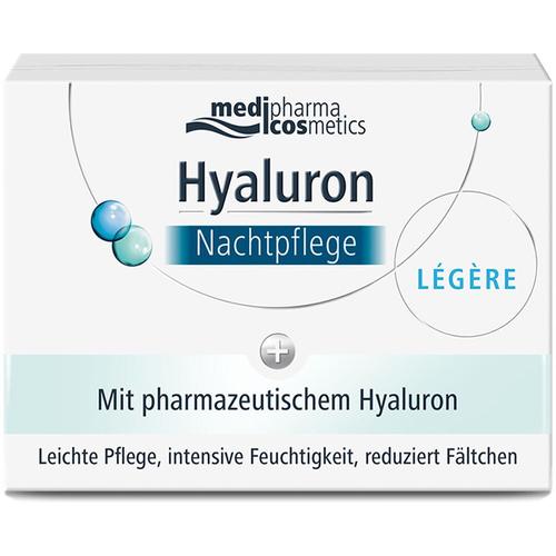 Hyaluron Nachtpflege legere Creme im Tiegel 50 ml Nachtcreme