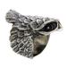 Owl in Flight,'Sterling Silver Cocktail Ring'