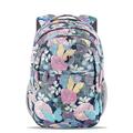 J World New York Cornelia Laptop Backpack Rucksack, 19 cm, 29.5 liters, Mehrfarbig (Secret Garden)