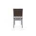 Red Barrel Studio® Hiraku Patio Dining Side Chair Sling in Gray | 35.5 H x 17.5 W x 25 D in | Wayfair AE9AC6E7A76240CB83B0BB473ABD199E