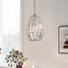 Orren Ellis Throop 1-Light Single Geometric Pendant Metal in Gray | 11.8 H x 8.3 W x 8.3 D in | Wayfair 1C11779434EE40D58EE29D60E9B97BDD