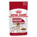 10 x 140 g Medium Adult Royal Canin alimento umido per cani