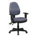 Symple Stuff Task Chair Upholstered, Wood in Gray | 39 H x 24.75 D in | Wayfair 890CF3C19EE14CCBBC1BD7F00B94C3D1