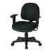 Symple Stuff Hathcock Task Chair Upholstered, Wood | 36.25 H x 25 W x 23.5 D in | Wayfair 37F936CF0ED04278B2740941299E9CED