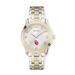 Bulova Silver/Gold Oklahoma Sooners Classic Two-Tone Round Watch