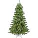 The Holiday Aisle® Green Pine Artificial Christmas Tree w/ 550 Clear/White Lights in Green/White | 6.5' H | Wayfair