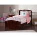 Grovelane Amina Solid Wood Low Profile Standard Bed Wood in Brown | 41.5 H x 41.625 W in | Wayfair 146E548B946A44B28FD77B96083570FF