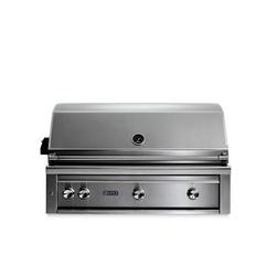Lynx 3-Burner Built-In Convertible Gas Grill Stainless Steel in Gray | 25 H x 42 W x 27.875 D in | Wayfair L42R-3-LP