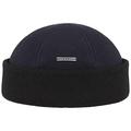 Stetson Sparr Docker Cap - Winter Cap Men's - Docker Cap with Fleece Lining - Wool Cap with Cashmere - Fall/Winter caps - Men's Cap Navy XL (60-61 cm)