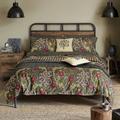 Morris & Co Morris Seaweed Duvet Cover, Double, Percale, Black