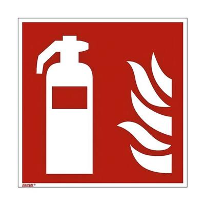 Marahrens Sicherheitskennzeichen »Feuerlöscher [F001]« nachleuchtend 20 x 0,01 x 20 cm mehrfarbig, 20x20 cm