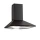 Klarstein Zugspitze 60 Cooker Extractor Hood - Wall Hood, Wall-Mounted Extractor Fan, 65 W, max. 310m³ / h Exhaust Air Output, Extract Air/Recirculating Air, Cooking Surface Lighting, Black