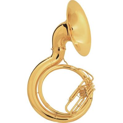 King 2350 Series Brass BBb Sousaphone 2350Wsb Satin Silver With Case