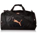 PUMA Women's Evercat Candidate Duffel Bags, Black/Gold, One Size