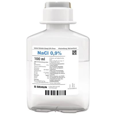 Isotone Kochsalz-Lösung 0,9% Braun Ecoflac Plus 20x100 ml Infusionslösung