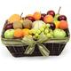 Late Summers Fruit Basket - Fruit Gift Baskets and Gift Hampers with Next Day UK delivery with Personal Message attached