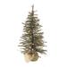 The Holiday Aisle® Pre-Lit Medium Potted Warsaw Twig Artificial Christmas Tree - Clear Lights in Green/White | 2' H | Wayfair