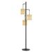 Wrought Studio™ Rachell 72" Tree Floor Lamp Metal in Brown/White | 72 H x 15 W x 15 D in | Wayfair 5620571D2BD3414E975E85996CF04353