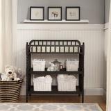 DaVinci Jenny Lind Changing Table Wood in Black | 39.75 H x 36.25 W x 19.25 D in | Wayfair M0302EP