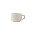 Tuxton Nevada Stackable Coffee Mug Ceramic in Brown/White | 2.5 H in | Wayfair TRE-023