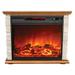 LifeSmart LifePro 1500W Electric Infrared Quartz Indoor Fireplace Heater