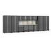 NewAge Products Pro Series 14 Piece Complete Storage System Set in Gray | 85.25 H x 256 W x 24 D in | Wayfair 58558