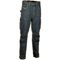 Cofra - Pantaloni jeans da lavoro elasticizzati Barcelona - 46 (eu) - Blu