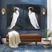 White Heron Wall Art - I, 40" X 60" - Grandin Road