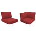 Wade Logan® Basden Indoor/Outdoor Cushion Cover Acrylic, Terracotta in Red/Brown | Wayfair CK-HB-FLORENCE-11a-TERRACOTTA