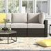 Wade Logan® Babram Indoor/Outdoor Cushion Cover Acrylic in Gray | 6 H in | Wayfair 6F4C3987D51741338B762760C1E1F24A