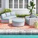 Wade Logan® Basden Indoor/Outdoor Cushion Cover Acrylic in Pink | 6 H in | Wayfair CK-FLORENCE-06c-SPA