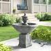Dakota Fields Russ Concrete Fountain | 36.25 H x 29.5 W x 29.5 D in | Wayfair CD4591613D704A7DA68C9DF66C3AA9C6