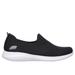 Skechers Women's Ultra Flex - Harmonious Sneaker | Size 11.0 | Black | Textile/Synthetic | Vegan | Machine Washable