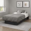 South Shore Libra Twin Platform Bed Wood in Gray | 8.25 H x 24 W x 74.75 D in | Wayfair 10435