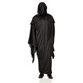 California Costumes 1145 Generic Robe Adult-Sized Costume, Solid, Black, XL