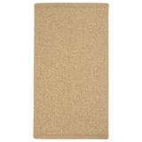 White 24 x 0.38 in Indoor Area Rug - Bay Isle Home™ Tyndall Braided Wool Beige Area Rug Wool | 24 W x 0.38 D in | Wayfair BAYI6966 37148280