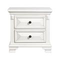 Picket House Furnishings Trent 2-Drawer Nightstand in White - CY750NS