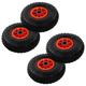 vidaXL Sack Truck Wheels 4 pcs Rubber 3.00-4 (245x82)