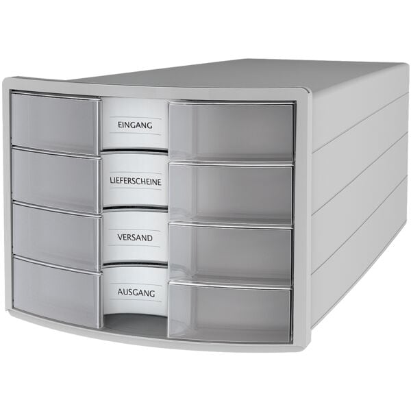 HAN Schubladenbox »IMPULS« DIN A4/C4 transparent, 28x23.5x36.7 cm Image