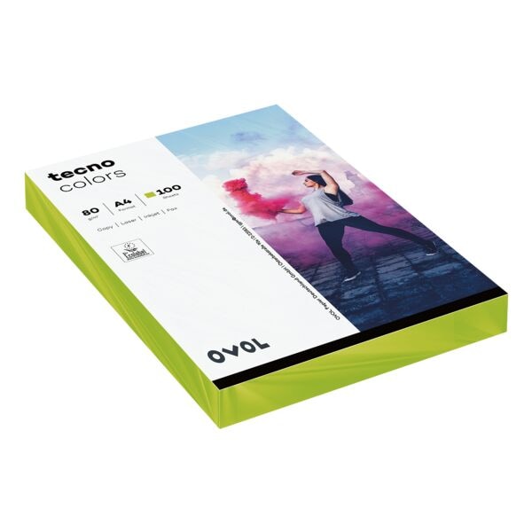 tecno Farbige Papiere »Rainbow / tecno Colors« grün Image