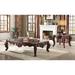 Lark Manor™ Adrea 2 Piece Coffee Table Set Marble/Granite/Wood in Brown/Red | 20 H x 71 W in | Wayfair C8624E520BBA4751A4ACA0662B5EBFBF