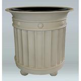 Allied Molded Products Virginia 36 Gallon Trash Bin Fiberglass in Green | 37 H x 33 W x 33 D in | Wayfair VA-2424T-PD-28